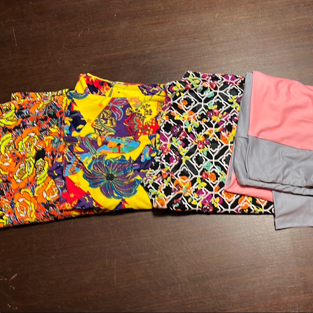 Set of 4 LuLaRoe Leggings Collection
